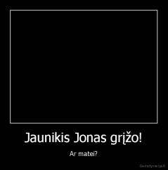 Jaunikis Jonas grįžo! - Ar matei?