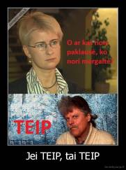 Jei TEIP, tai TEIP - 