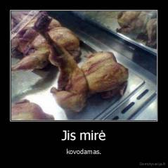 Jis mirė - kovodamas.