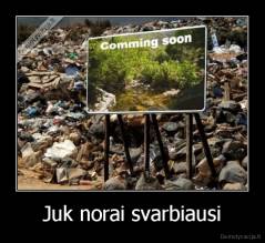 Juk norai svarbiausi - 