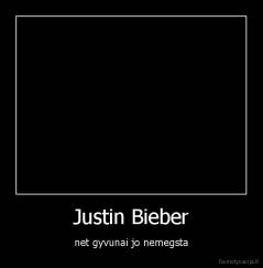 Justin Bieber - net gyvunai jo nemegsta