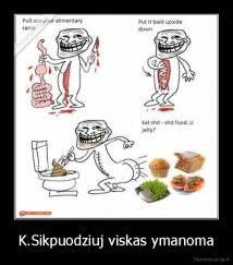 K.Sikpuodziuj viskas ymanoma - 