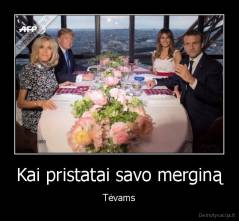 Kai pristatai savo merginą - Tėvams