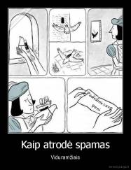 Kaip atrodė spamas - Viduramžiais