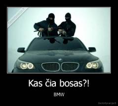 Kas čia bosas?! - BMW