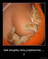 Katė draugiškų namų projektavimas..... - ;D