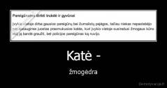 Katė - - žmogėdra