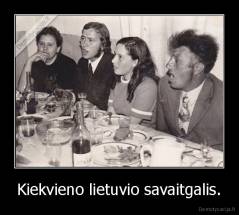 Kiekvieno lietuvio savaitgalis. - 