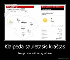 Klaipėda saulėtasis kraštas - Netgi puse aštuonių vakare