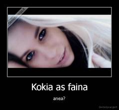 Kokia as faina - anea?