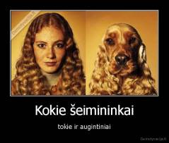 Kokie šeimininkai - tokie ir augintiniai