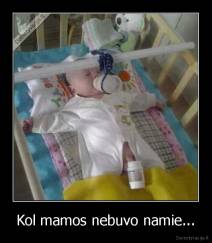 Kol mamos nebuvo namie... - 