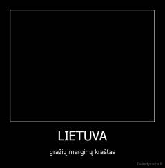 LIETUVA - gražių merginų kraštas