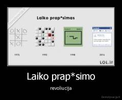 Laiko prap*simo - revoliucija