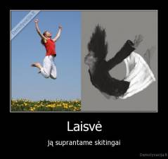 Laisvė - ją suprantame skitingai