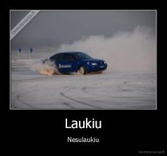 Laukiu - Nesulaukiu