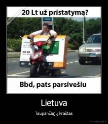 Lietuva - Taupančiųjų kraštas