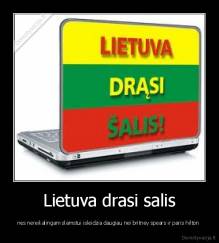 Lietuva drasi salis - nes nereikalingam slamstui isleidzia daugiau nei britney spears ir paris hilton 