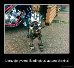 Lietuvoje gyvena išradingiausi automechanikai - 