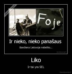 Liko - Ir tai yra SEL