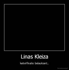 Linas Kleiza - ketvirfinalio belaukiant..