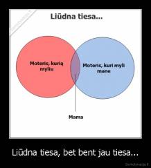 Liūdna tiesa, bet bent jau tiesa... - 