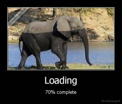 Loading - 70% complete