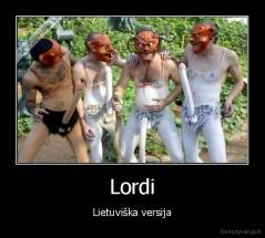 Lordi - Lietuviška versija