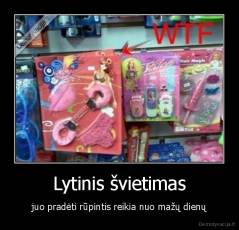 Lytinis švietimas - juo pradėti rūpintis reikia nuo mažų dienų