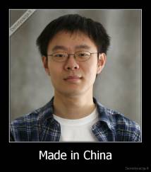 Made in China - 