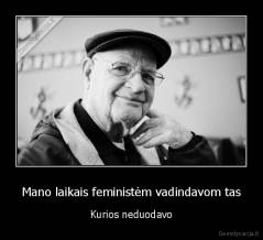 Mano laikais feministėm vadindavom tas - Kurios neduodavo