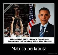 Matrica perkrauta - 