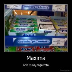 Maxima - Apie viską pagalvota