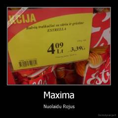 Maxima - Nuolaidu Rojus