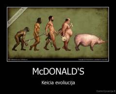 McDONALD'S - Keicia evoliucija