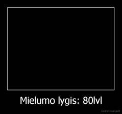 Mielumo lygis: 80lvl - 