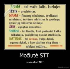 Močiutė STT  -  o senelis FNTT.