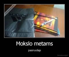 Mokslo metams - pasiruošęs