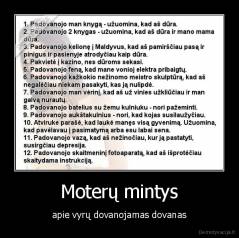 Moterų mintys - apie vyrų dovanojamas dovanas