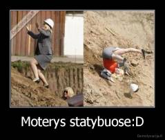 Moterys statybuose:D - 