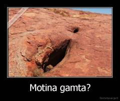 Motina gamta? - 