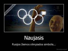 Naujasis - Rusijos žiemos olimpiados simbolis...