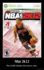 Nba 2k12 - Štai ką NBA žaidėjai veiks sezono metu.