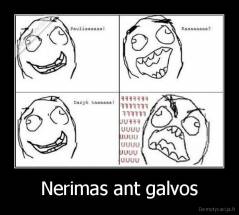 Nerimas ant galvos - 