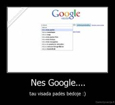 Nes Google.... - tau visada padės bėdoje :)