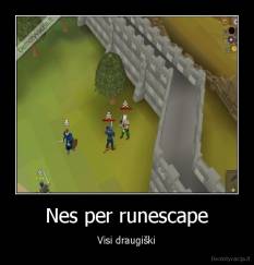 Nes per runescape - Visi draugiški