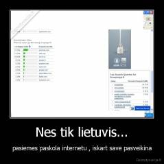 Nes tik lietuvis... - pasiemes paskola internetu , iskart save pasveikina