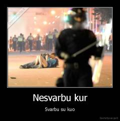 Nesvarbu kur - Svarbu su kuo