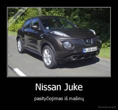 Nissan Juke - pasityčiojimas iš mašinų