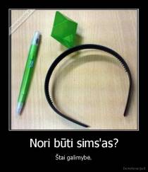 Nori būti sims'as? - Štai galimybė.